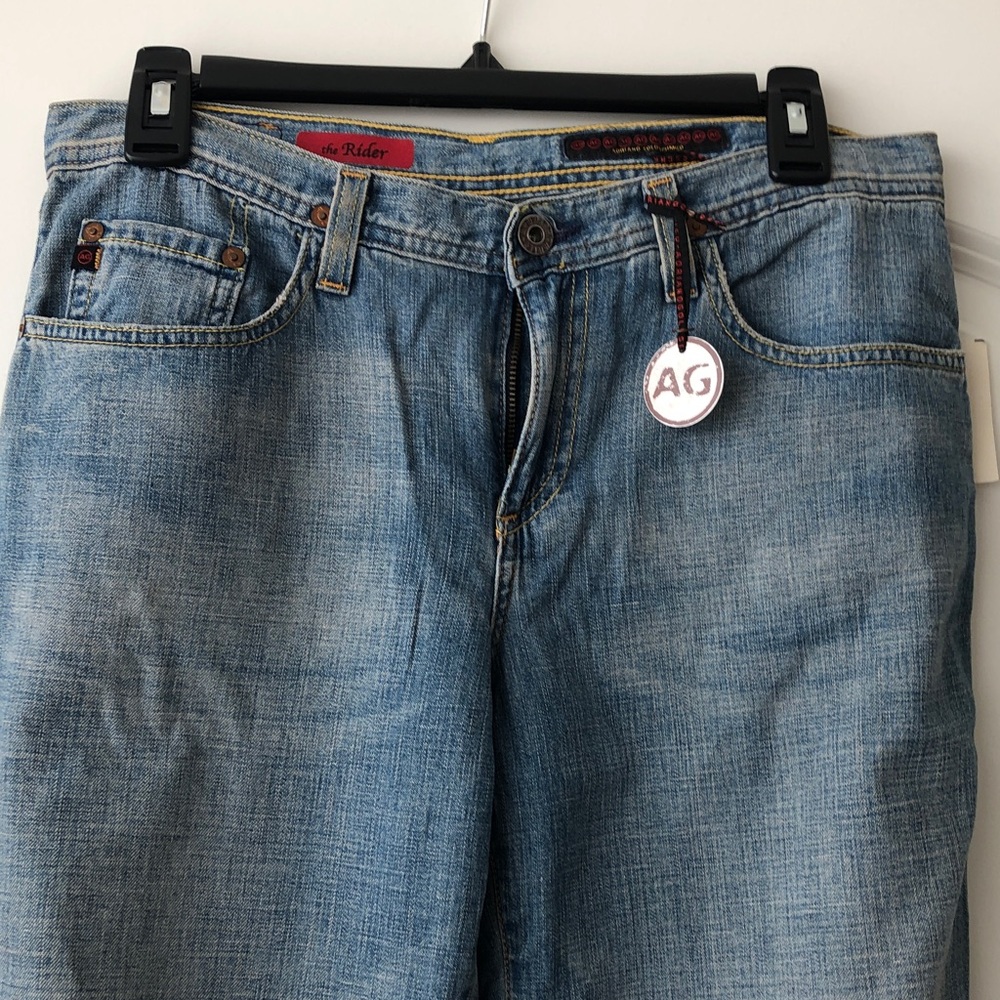 Ag Adriano Goldschmied Light Blue Relaxed Jeans